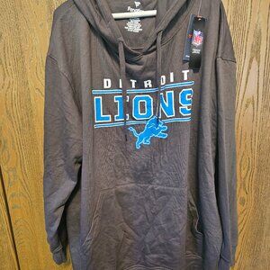 NWT - Detroit Lions Fanatics Pullover Hoodie - Men's 3XL - $70 MSRP